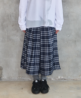 CHECK BERMUDA PANTS
