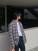 ASCLO オーロラチェックシャツ (3color)