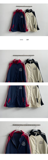 [Special product!] シャーマンカラートラックジャージージップアップジャンパー(2 colors)