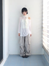 ライト テクスチャー シャーリング Tシャツ