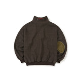 Bean wool pullover / Brown