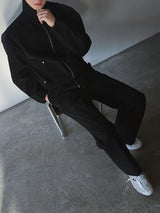 ASCLO Denim Velvet Lounge Set Up (3color)