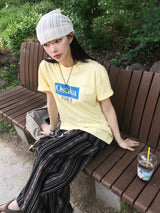 Inca Ethnic Striped Elastic Pants (2c)