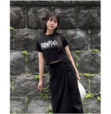 [Silver] コンプレックスサインクロップTシャツ [1COLOR]