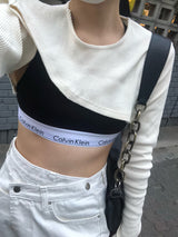 ボレロクロップTシャツ