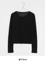Pohini Layered Basic Tencel Long Sleeve Tee