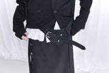 Pocket Suede Wide Leather Belt (2colors)