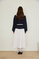 BLOSSOM COLLAR SWEATSHIRT