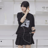STAR X-RAY OVER FIT SHORT-SLEEVE T-SHIRT_BLACK