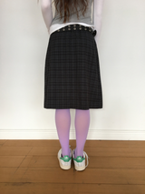 YWD PLAID PLEATS SKIRT (3color)