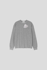 クルーネックポケットロングスリーブ 7color