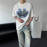 DV denim finger T-shirt (2 colors)