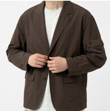 Crop Leisure Utility Jacket Brown