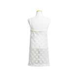 Tassel Flower Net Mini Dress