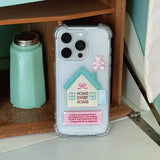 SWEETHOME LABEL PHONECASE (MINT)