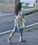 ビッグ キャンバス バッグ (Ivory)