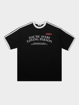 (UNISEX) ラビングトラック半袖Tシャツ