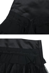 SWAN SKIRT black