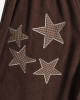 Star Patch Corduroy Pants