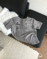 オルタヘンリーワッフルショートスリーブTシャツ