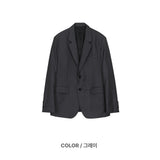 ストライプシングルジャケット 2カラー