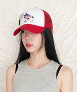 Lucky kitty Button Cap