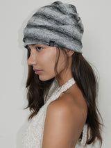 Knit Hat&Neck Warmer_Grey