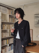 Soroy Round Tweed Jacket