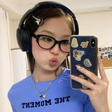 Neoretro 20307G Oversized Glasses BLACK