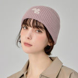 Leaf VZ Logo Washed Beanie / Indie Pink