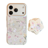 Flower Garden Bunny Magnetic iPhone Case