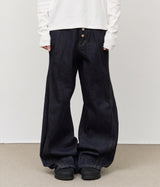 Used Raw Structure Denim