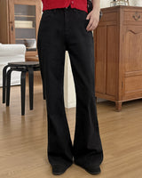 Here Semi Bootcut Denim Pants