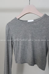 カバークロップリングスリーブTシャツ