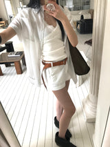 Shape Stripe Shirt (2 colors)