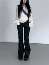 solitude striped bootcut