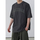 OVER FIT MICHIGAN PIGMENT HALF T-SHIRT