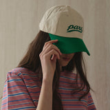 Parc カラーブロックボールキャップ_グリーン