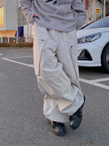 ダブルジップウィングカーゴバルーンパンツ 2C