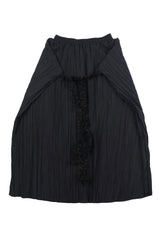  Lace wrap skirt [BLACK]