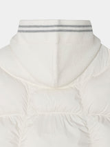 OWN Knitwear Hooded Padded Vest (2 colors)