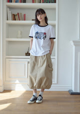 26SS★ Stamp Club Ringer Short Sleeve Tee