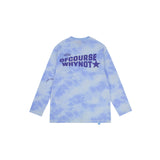 カラフルドリーム長袖Tシャツ_ブルー