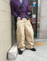 No.1643 S dart wide cotton PT (4color)