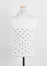 DRAPE HALTER TOP