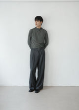 ドレープモックネックTシャツ