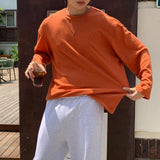 LMN Bonto Oversized Fit String Long-Sleeved T-Shirt (4 colors)