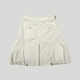 PUMPKIN STRING SKIRT : IVORY