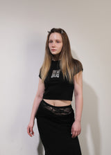 ゾーイのアンティークTシャツ[ブラック]