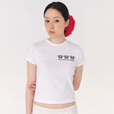 ラッキーエンジェルTシャツ ホワイト